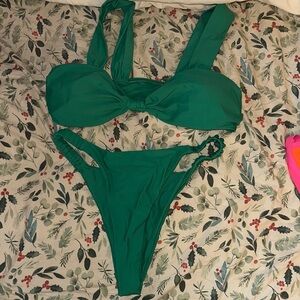 SHEIN Green Bikini Set